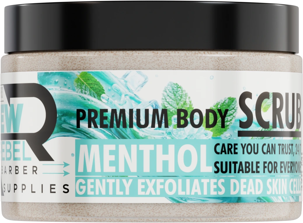 New Rebel Menthol Body Scrub